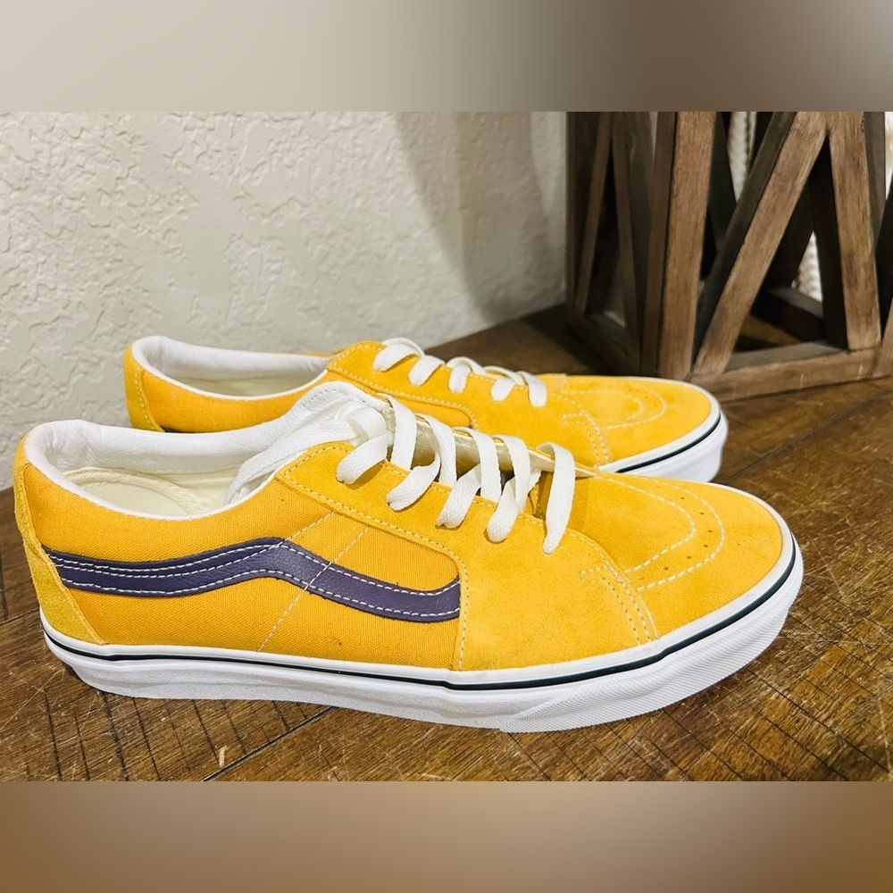 Vans Sk8-Low 'Honey Gold Purple' size 10 men’s - Picture 2 of 6